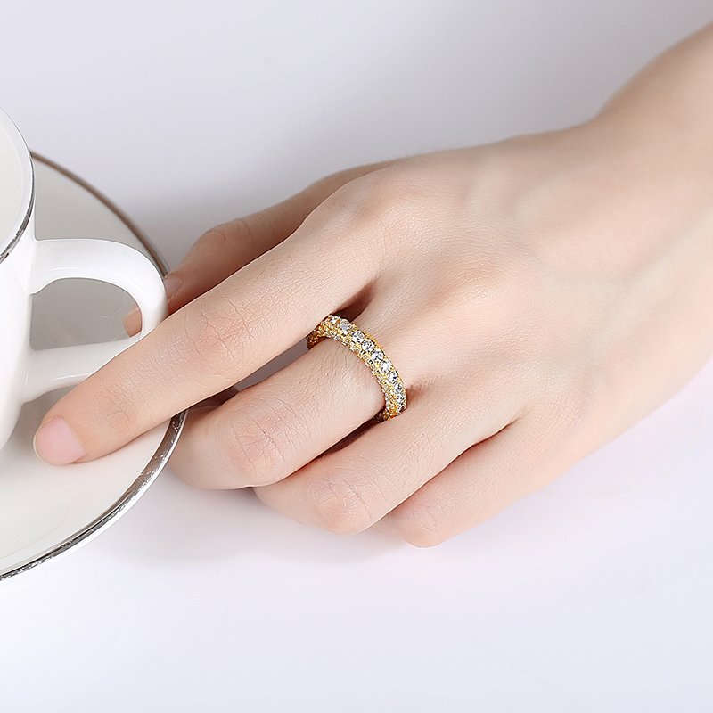 WR500 Silver Luxury Ring for Women — image 4