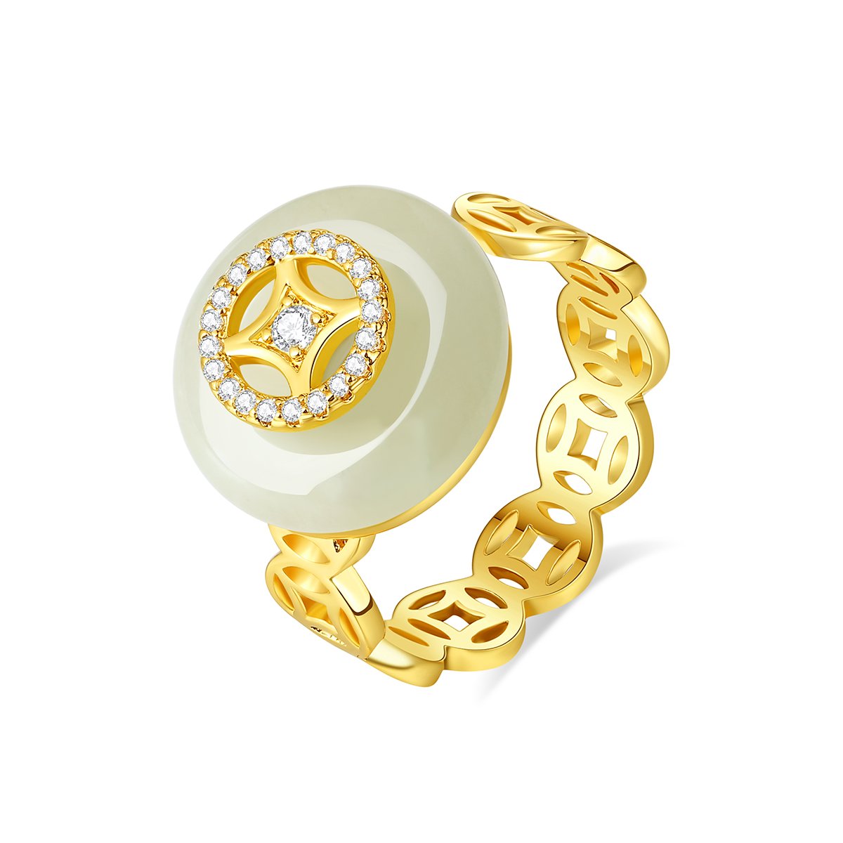 WR505 Silver Luxury Ring for Women (Adjustable Ring) — image 4
