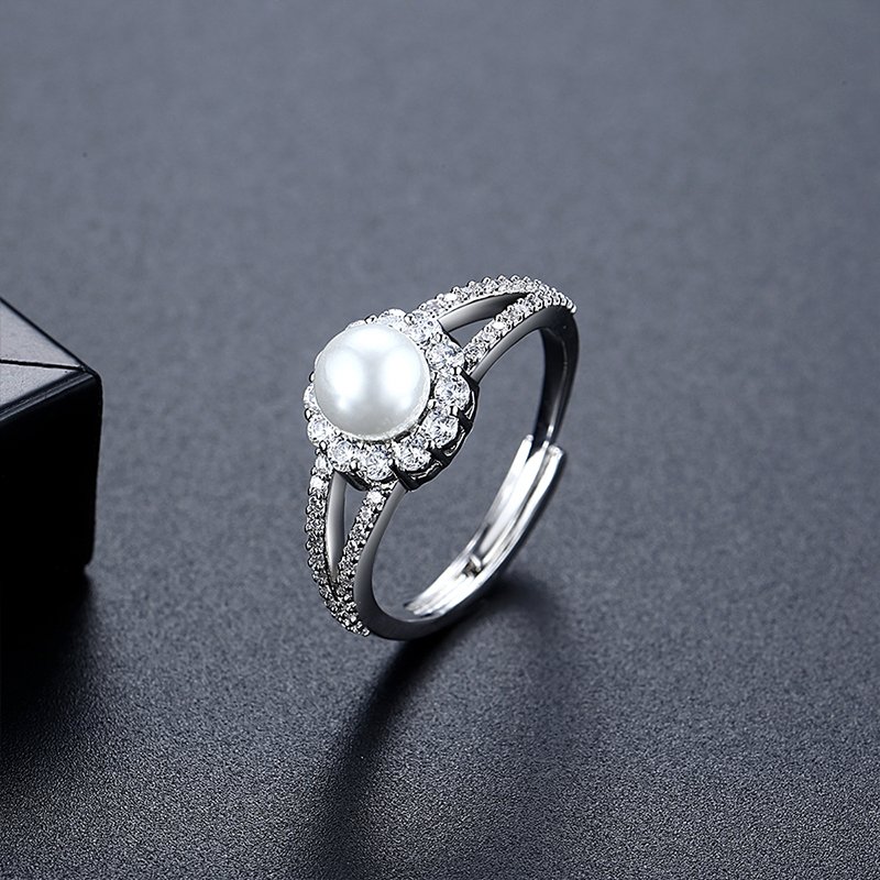 WR508 Silver Luxury Ring for Women (Adjustable Ring)