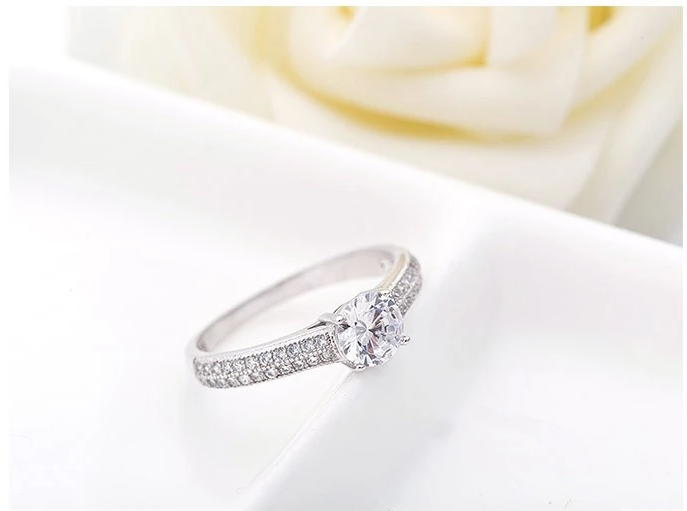 WR78 Silver Luxury Ring for Women — image 6