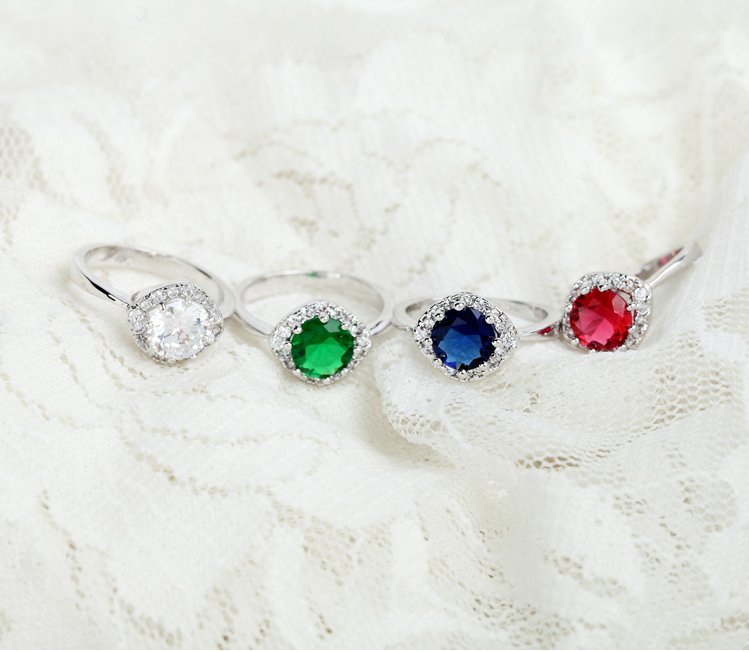 WR79 Blue Luxury Ring for Women