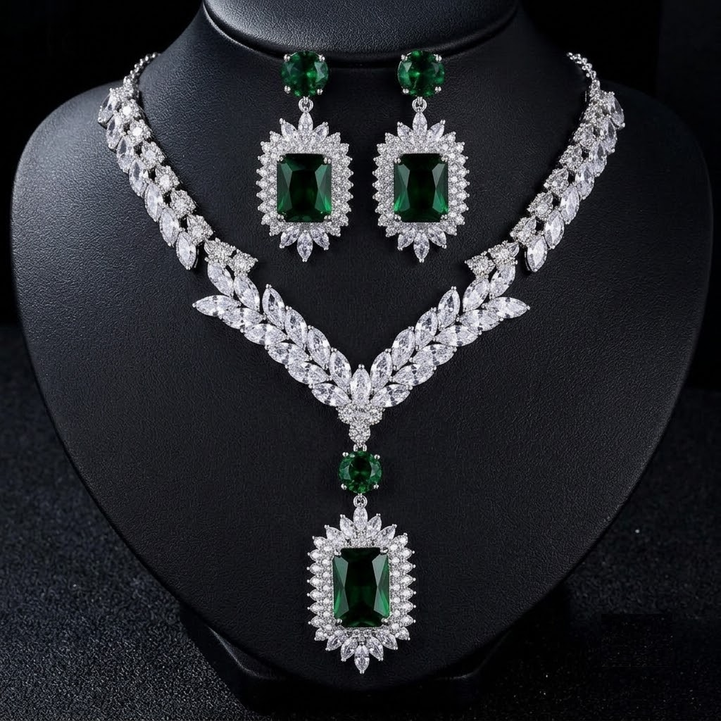 WS149 - Green Women Set Luxury