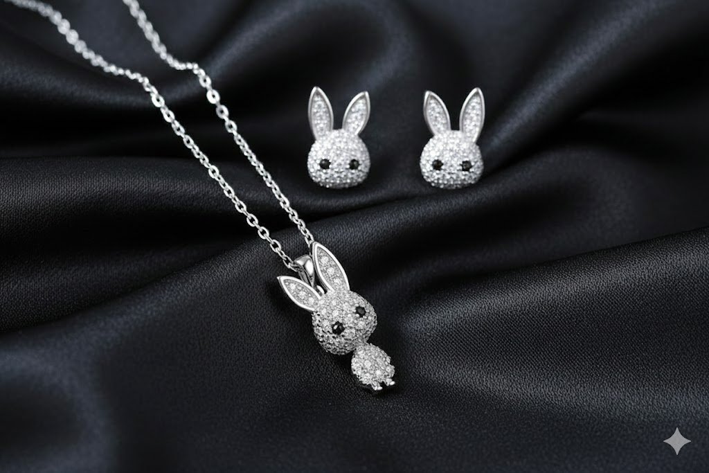 WS163- Pendant and Earring Set for Women