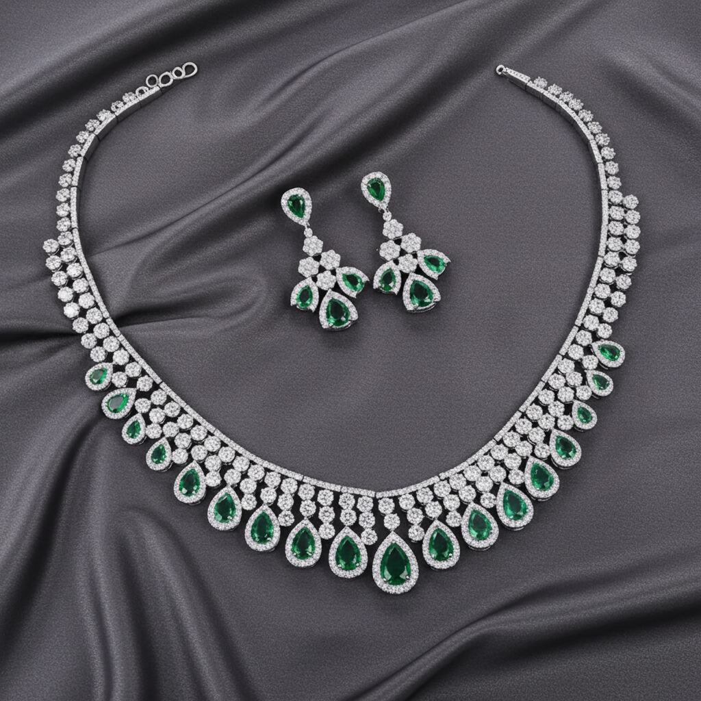 WS198 Green Women Set Luxury — image 3