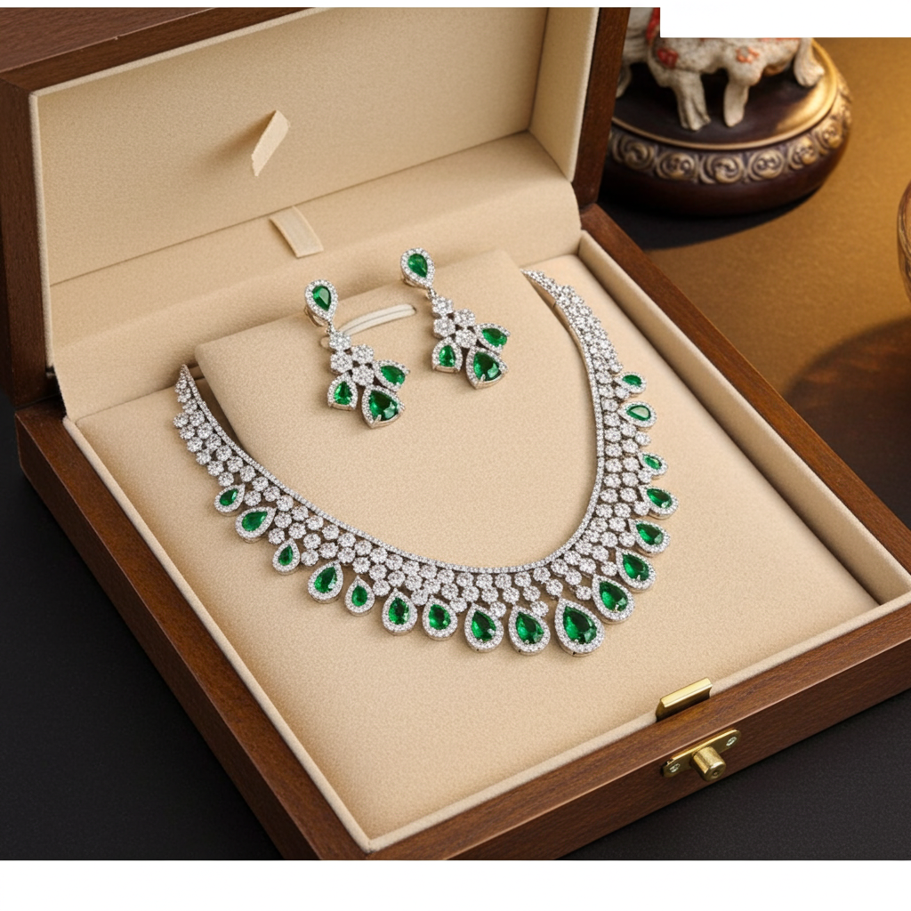WS198 Green Women Set Luxury — image 4