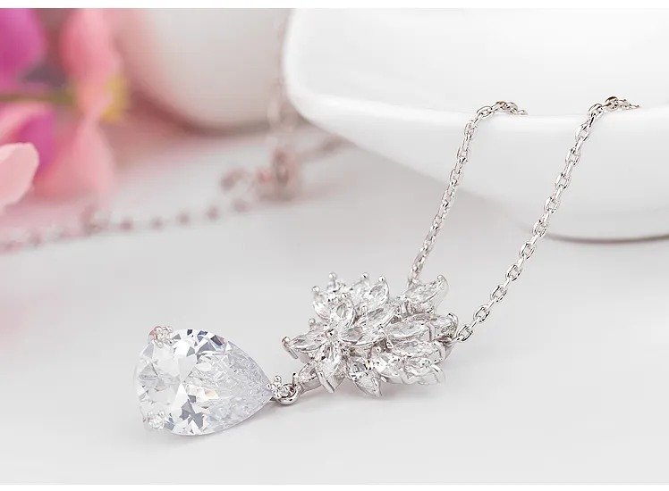 WS208 - Red Pendant and Earring Set for Women — image 10