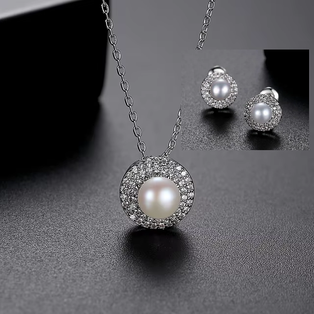 WS210- Pendant and Earring Set for Women