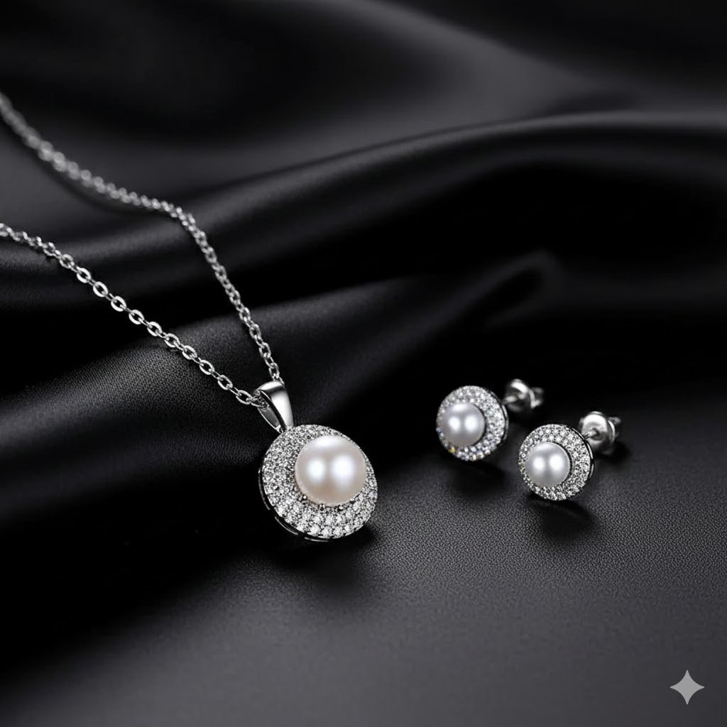 WS210- Pendant and Earring Set for Women — image 4