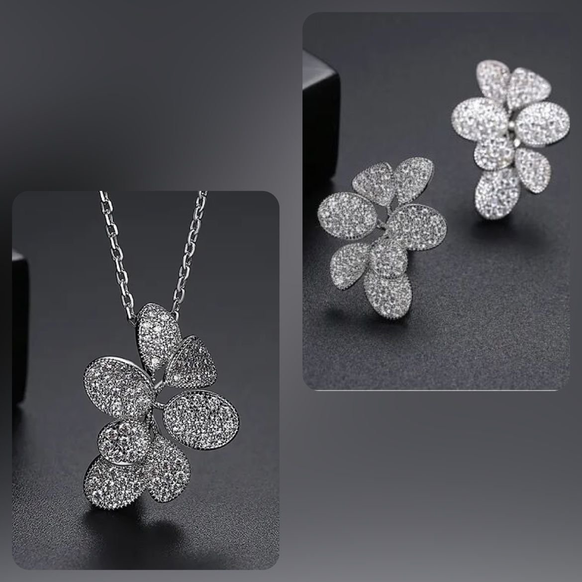 WS221- Pendant and Earring Set for Women