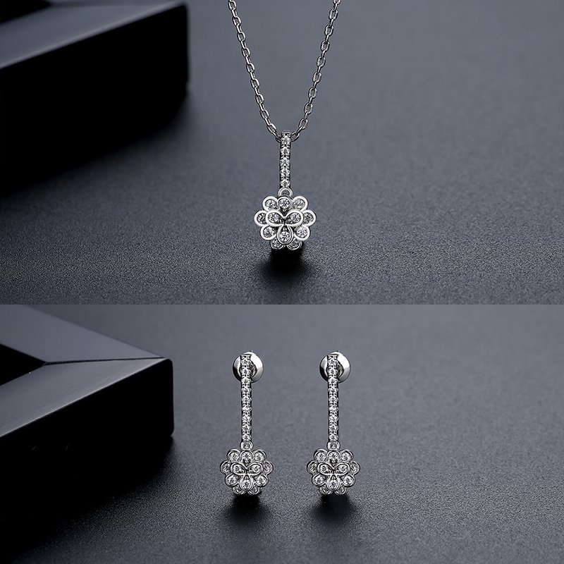 WS241 - Pendant and Earring Set for Women