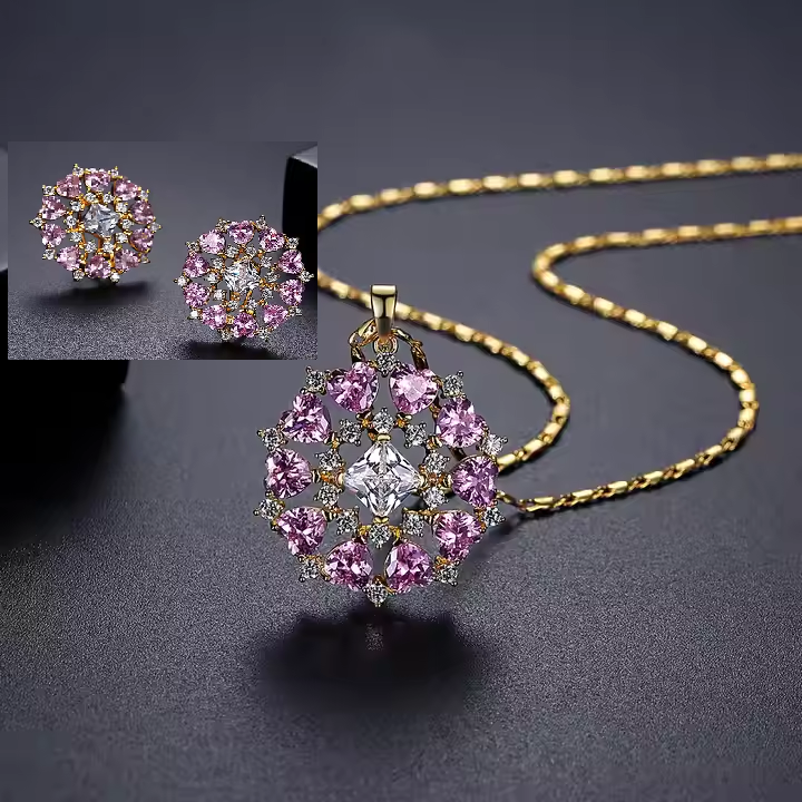 WS262- Pendant and Earring Set for Women