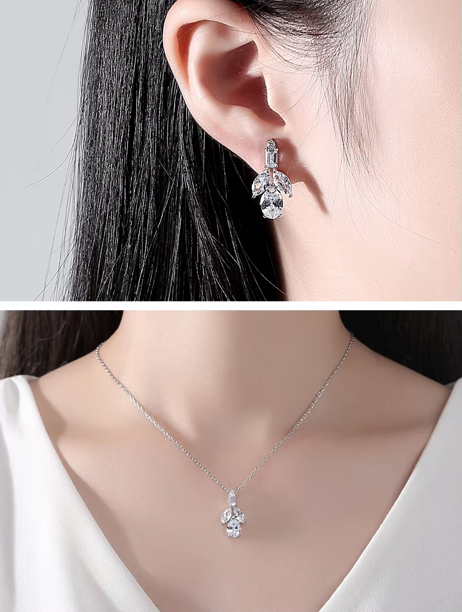 WS274- Pendant and Earring Set for women — image 4
