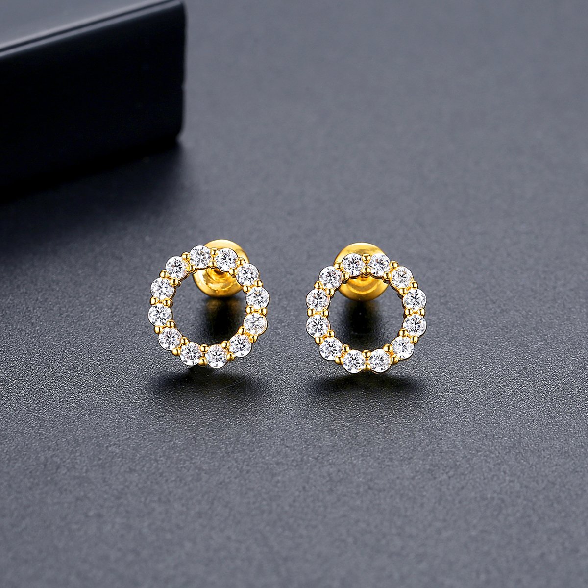 WS288- Golden Pendant and Earring Set for Women — image 12