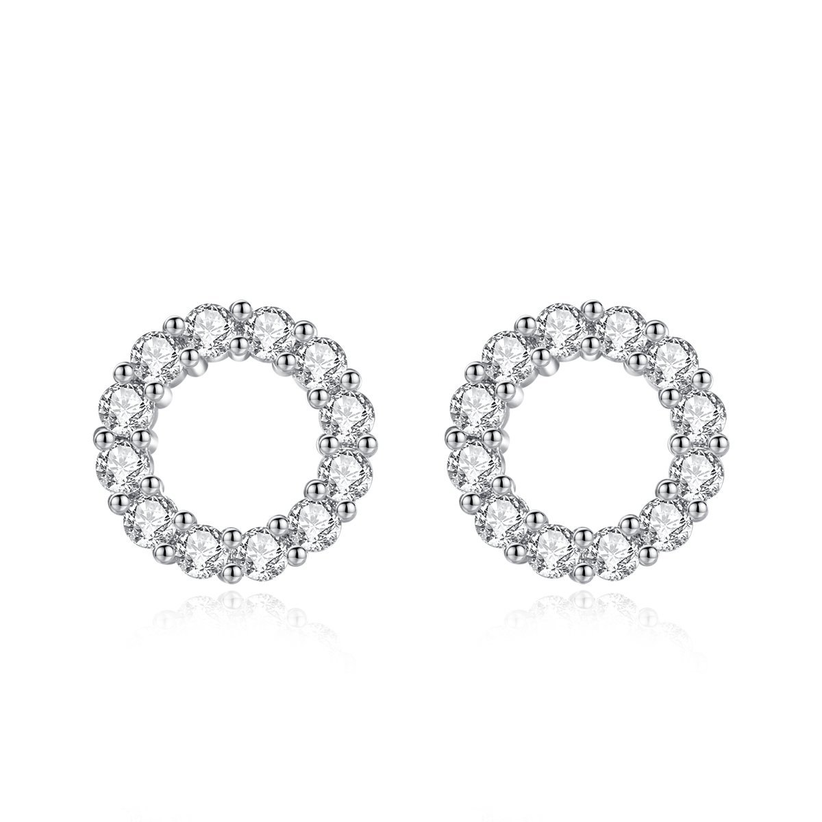 WS288- Silver Pendant and Earring Set for Women