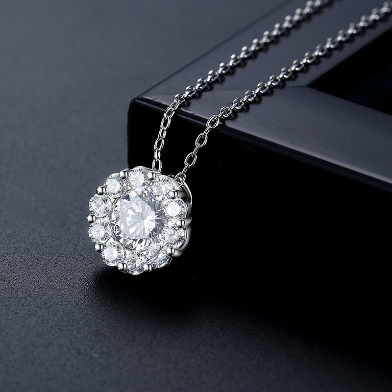 WS291- Silver Pendant and Earring Set for women — image 7