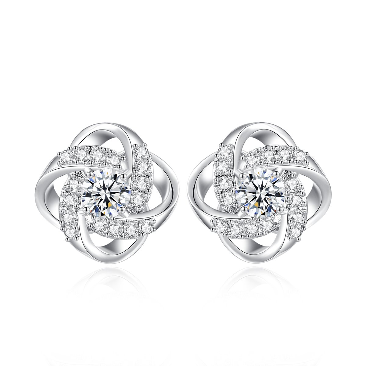 WS292- Silver Pendant and Earring Set for women — image 6