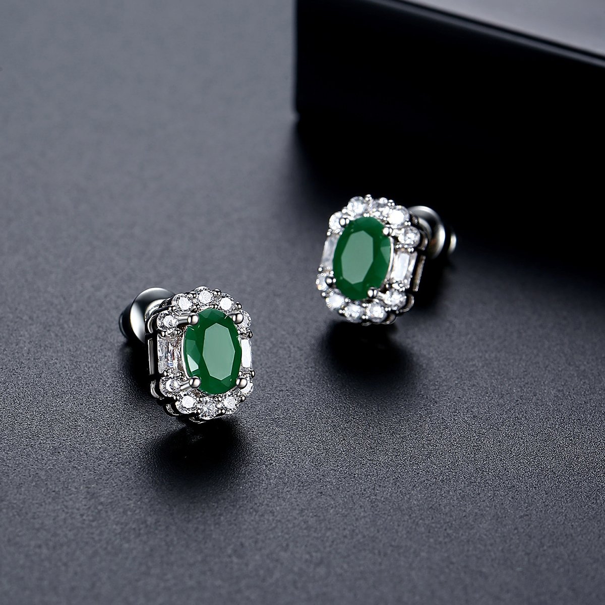 WS293- Silver Pendant and Earring Set for women — image 6