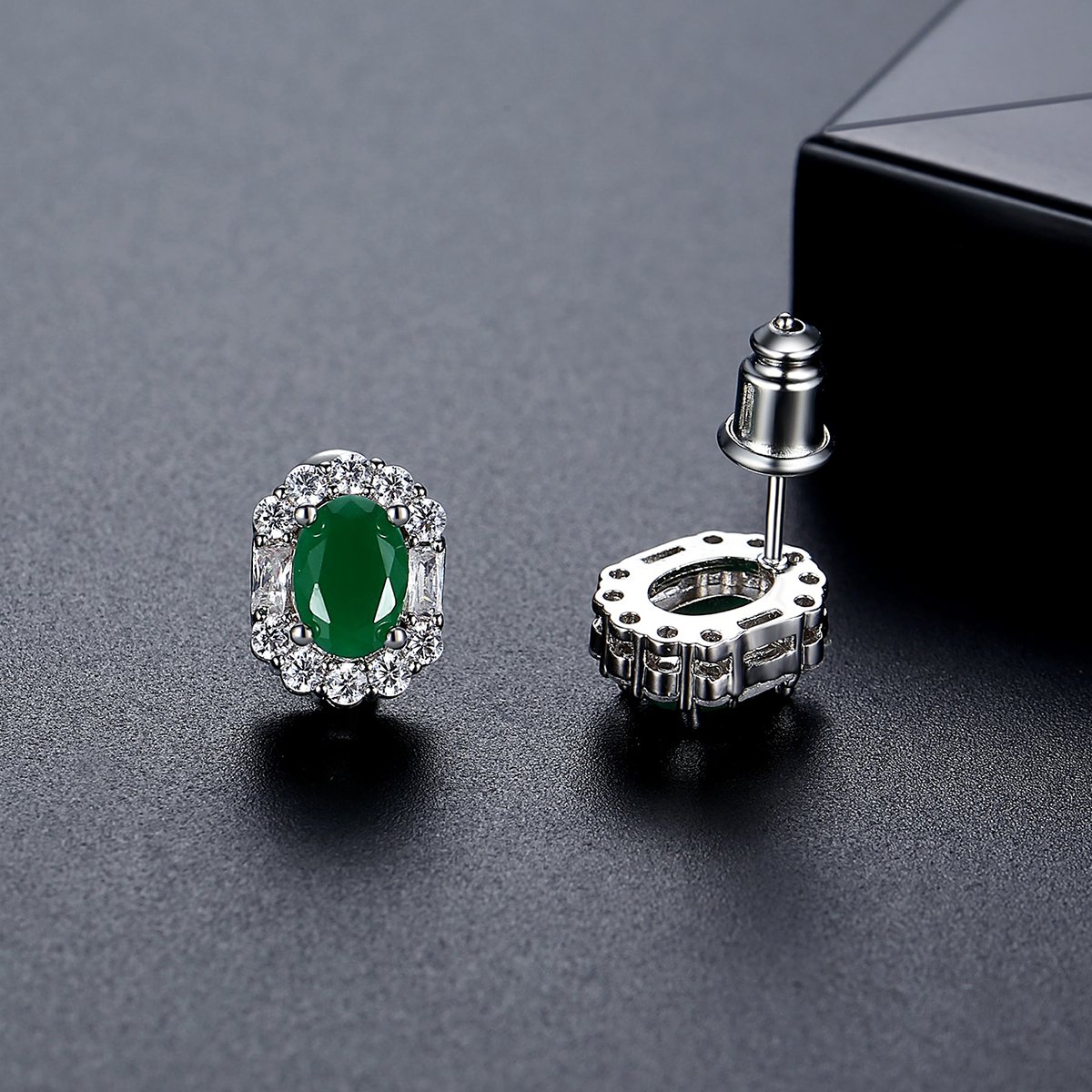 WS293- Silver Pendant and Earring Set for women — image 7