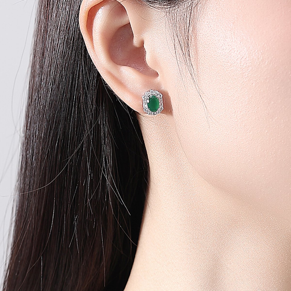 WS293- Silver Pendant and Earring Set for women — image 8