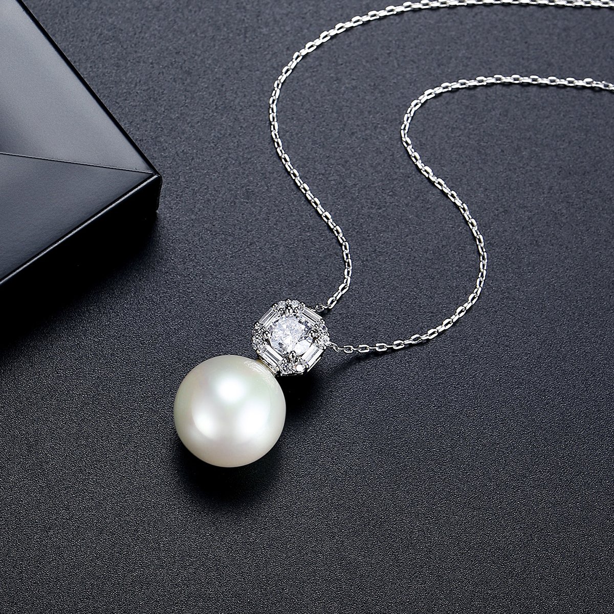 WS294- Silver Pendant and Earring Set for women — image 6