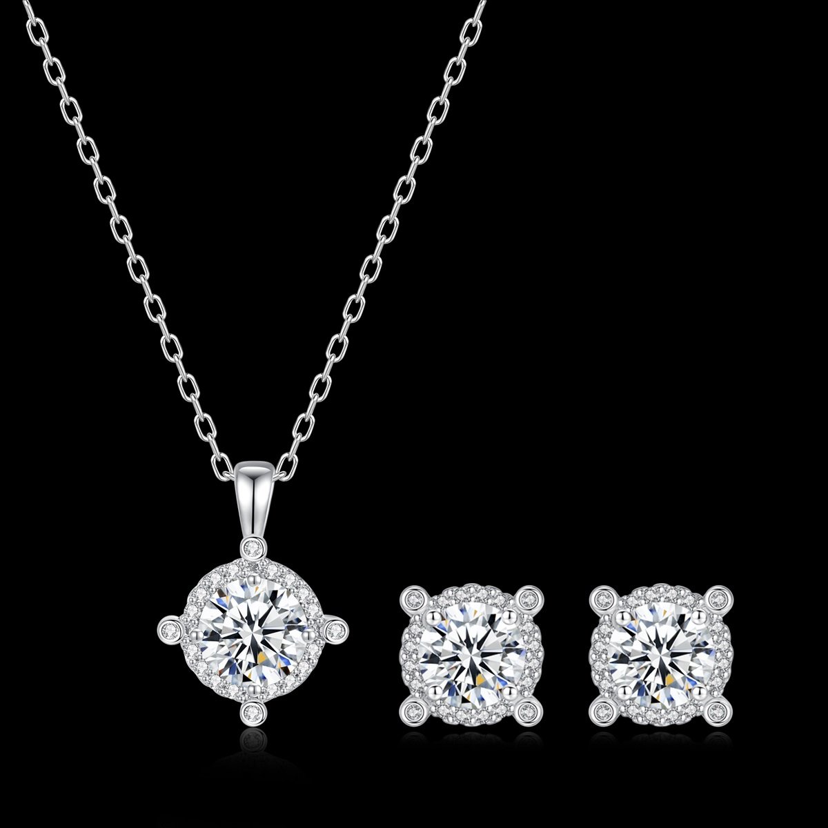 WS297- Pendant and Earring Set for Women — image 3