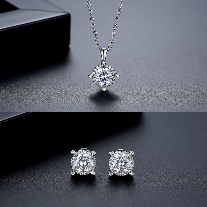 WS304 - Pendant and Earring Set for Women