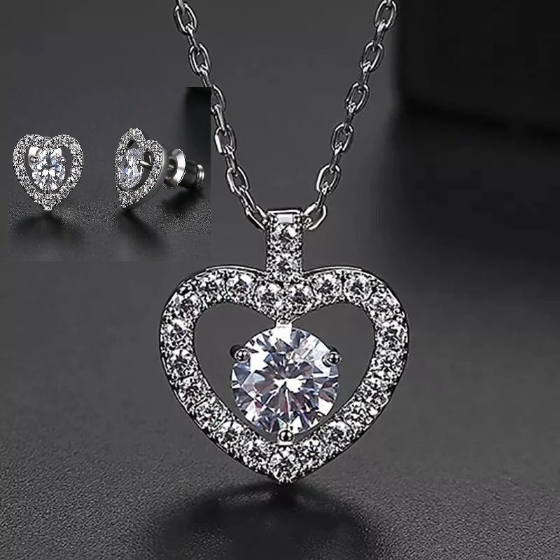 WS55- Pendant and Earring Set for Women